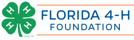 Florida 4-H Foundation Logo with green clover
