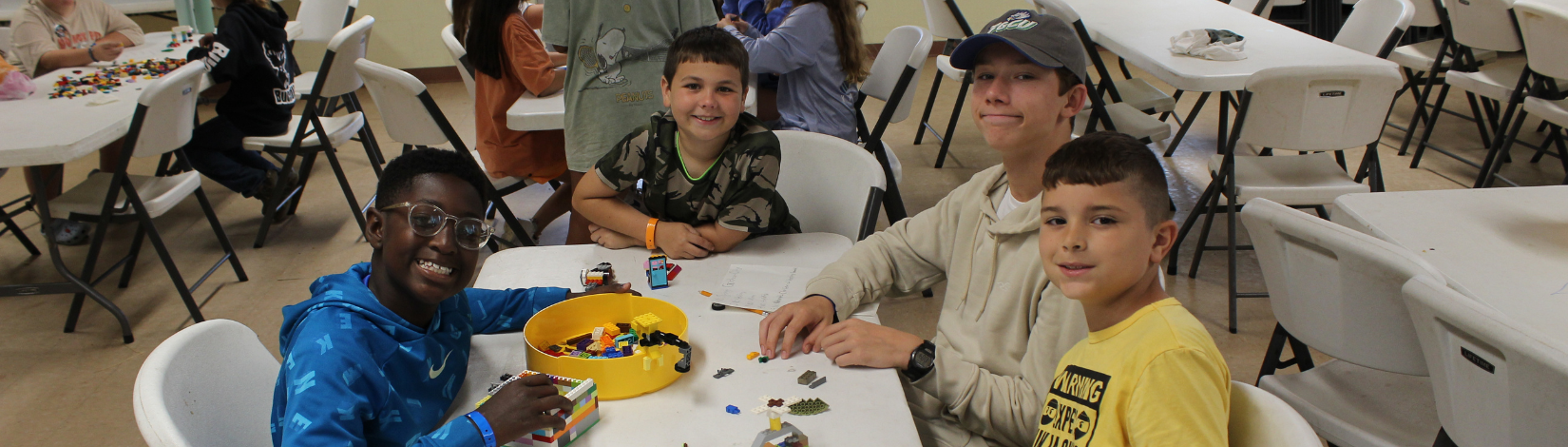 Banner image of youth playing with legos