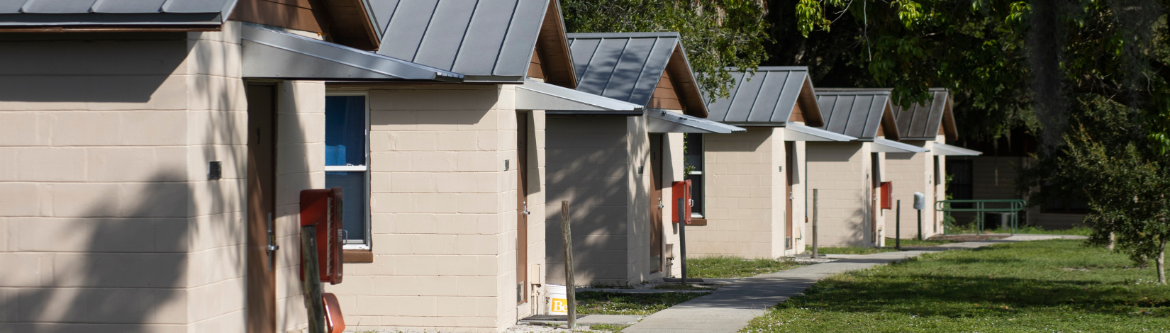 Banner image of camp cloverleaf cabins