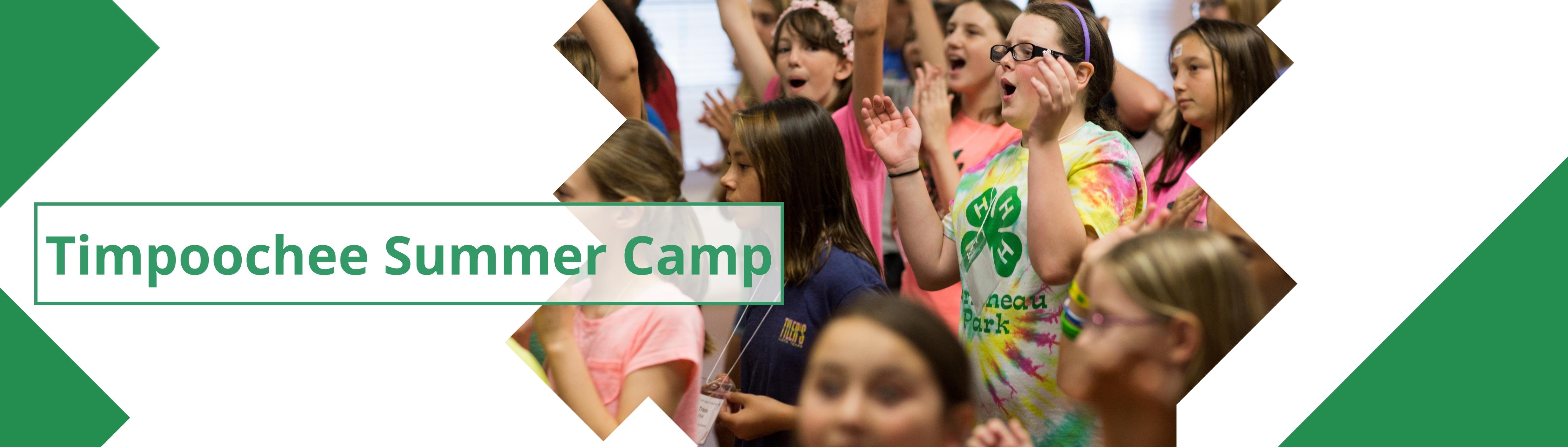 Banner image of youth at camp