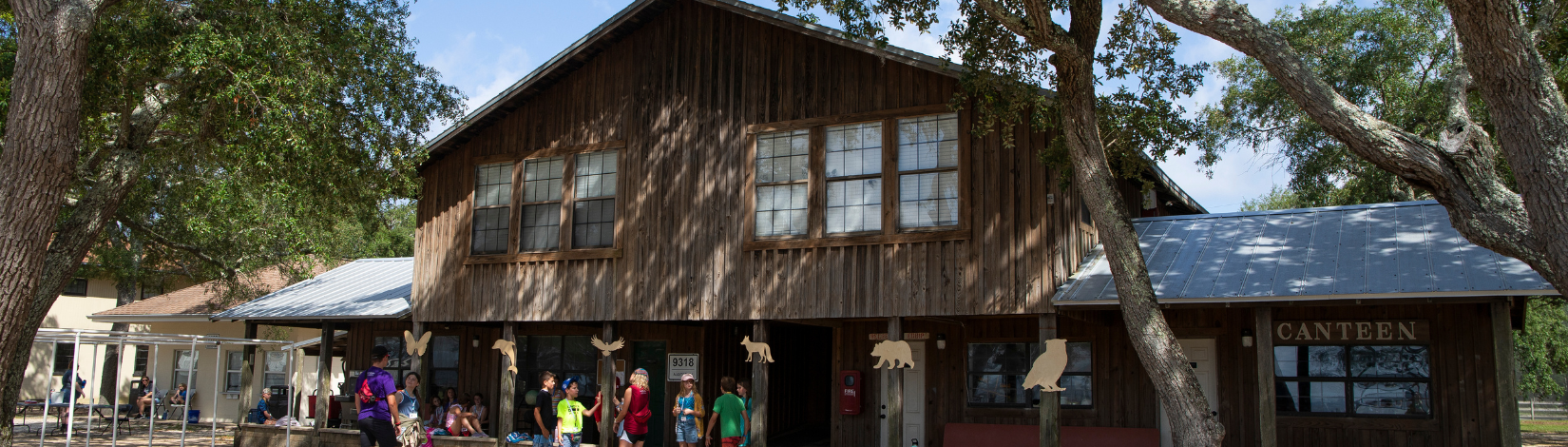 Photo of Camp Timpoochee's auditorium